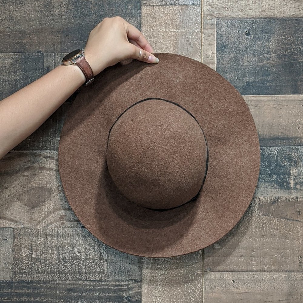 Brown Floppy Hat